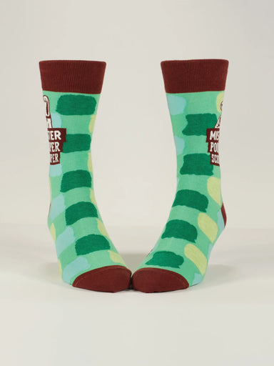 BLUQ Mister Pooper Scooper Men's Crew Socks