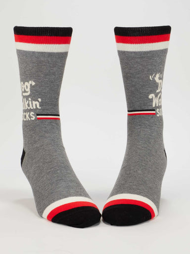 Blue Q Dog Walkin' Men's Socks