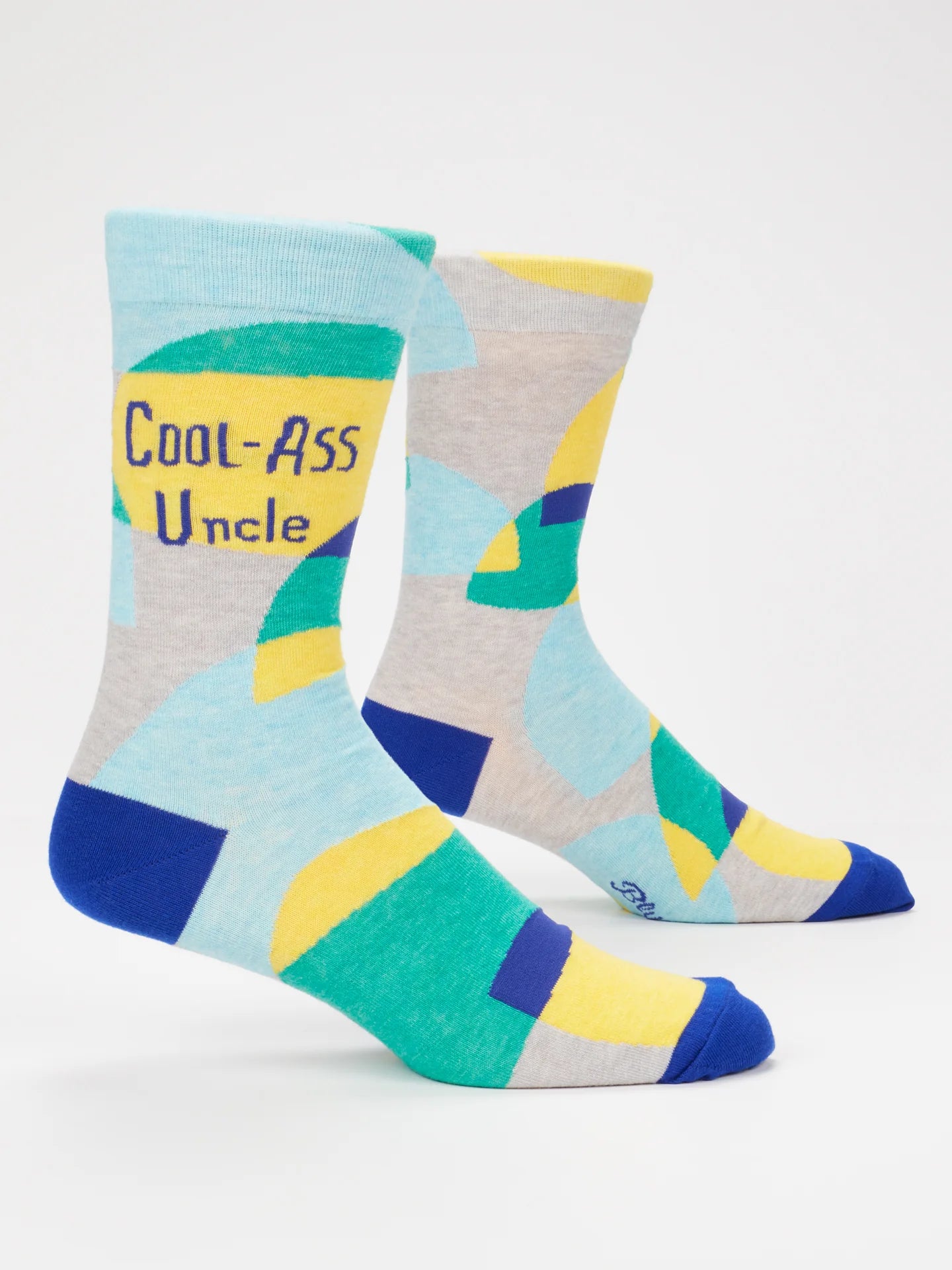 BLUQ Men's Crew Socks - Cool-Ass Uncle
