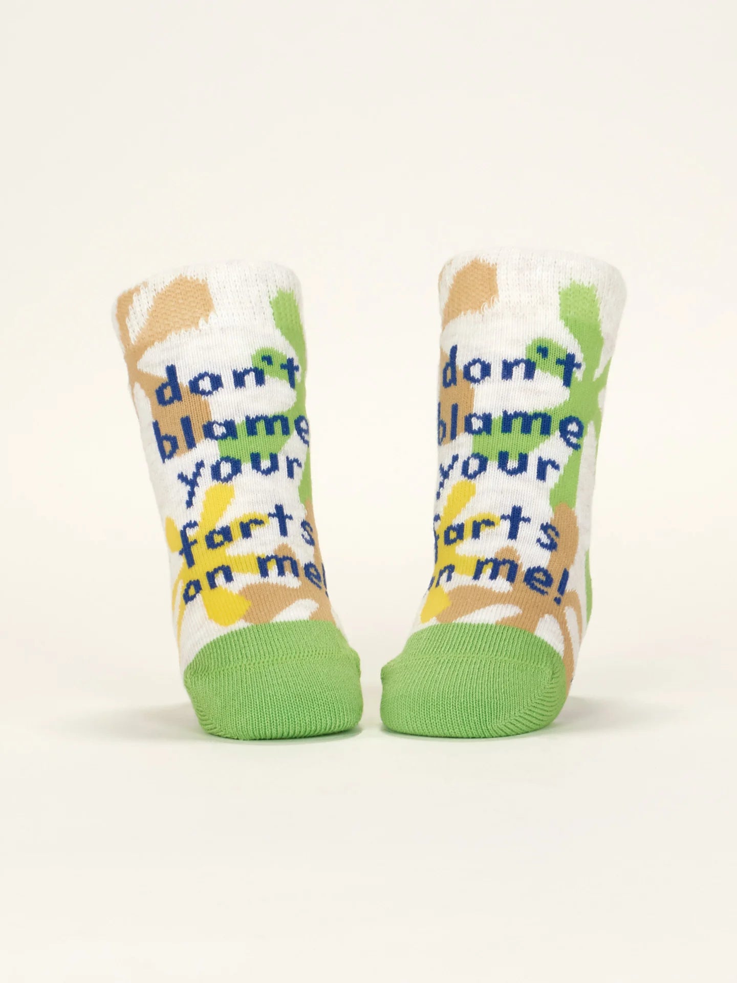 BLUQ I'm Your Little Burrito/ Don't Blame Your Farts On Me Baby Socks