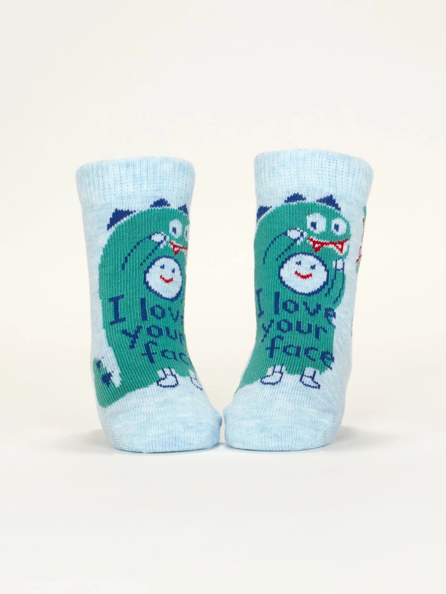 BLUQ I Love Your Face/ If You Drop Me I'll Remember Baby Socks