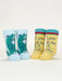 BLUQ I Love Your Face/ If You Drop Me I'll Remember Baby Socks