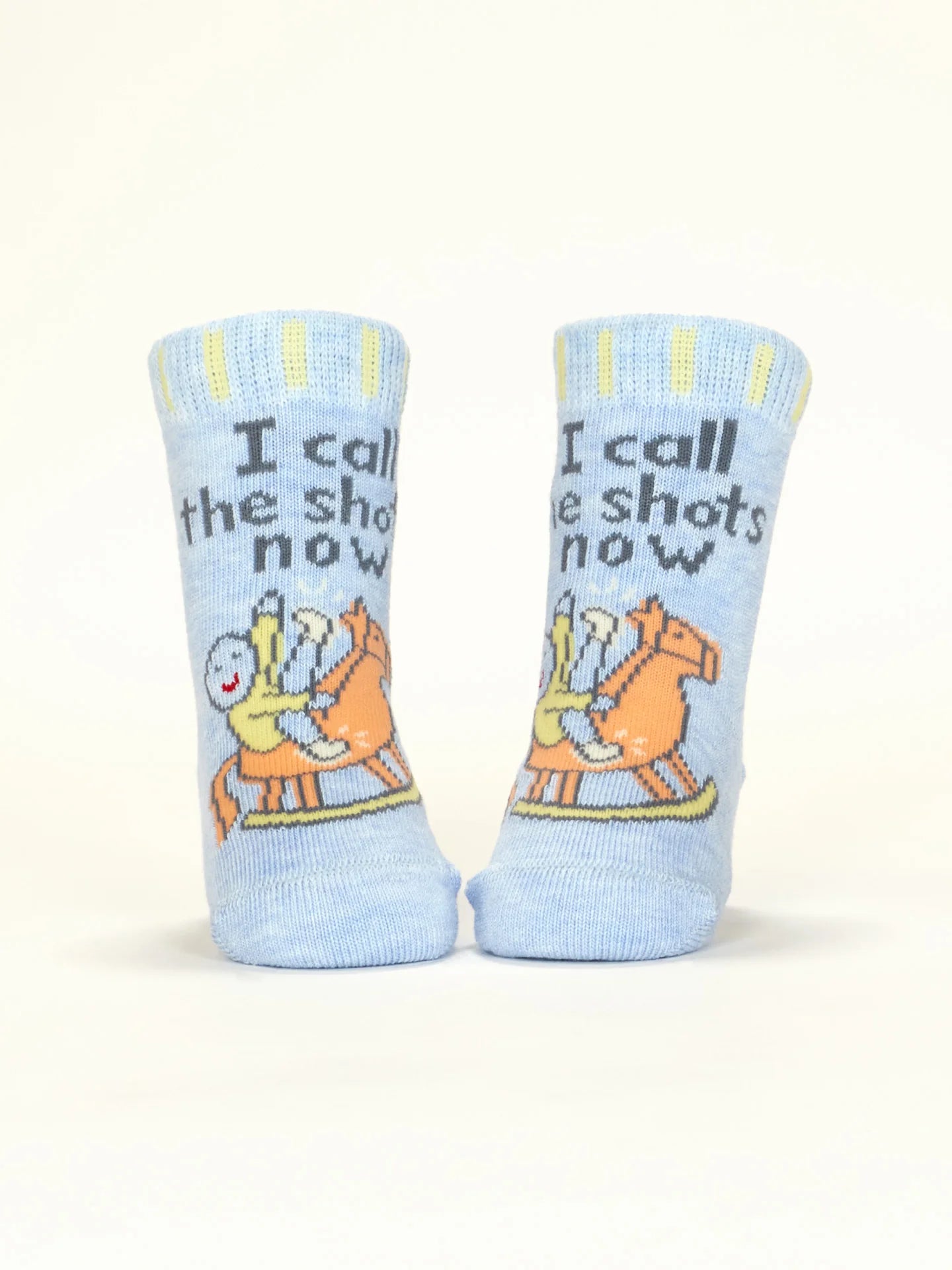 BLUQ I Call The Shots Now/ It's Baby Time Baby Socks