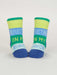 One Tough Customer/ Reflecting On My Behavior - 2 Pairs of Baby Socks