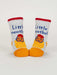 Little Meatball / I Get Heavy - 2 Pairs of Baby Socks