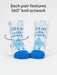 BLUQ Baby Socks - Great With Parents/ I'm Not Fussy You're Fussy