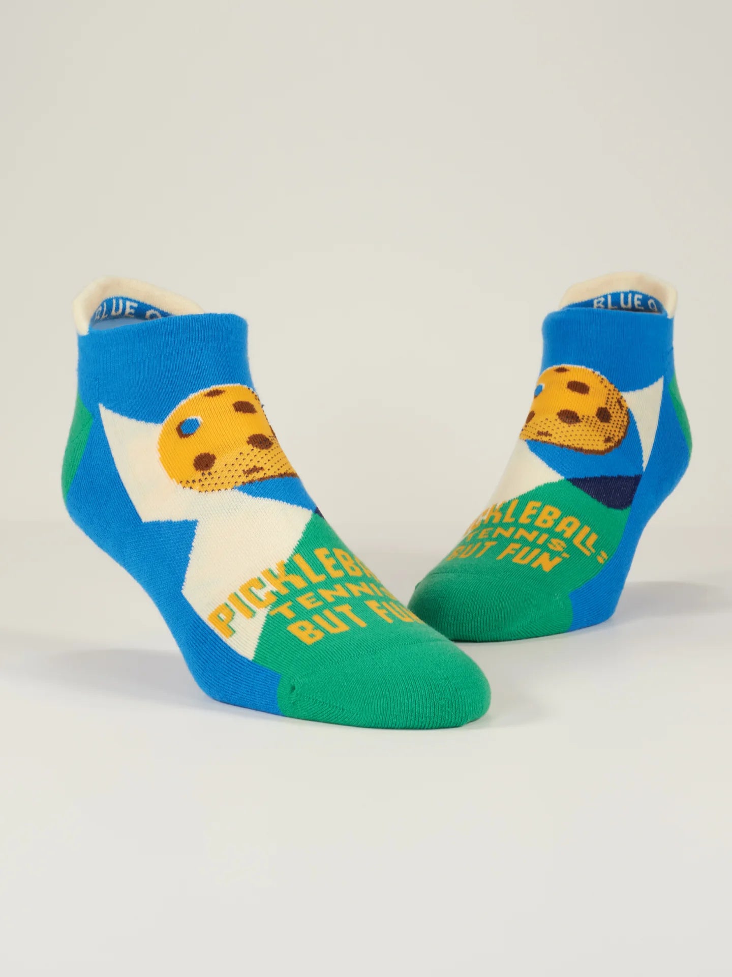 BLUQ Pickleball: Tennis, But Fun Sneaker Socks (S/M)