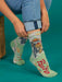 BLUQ Boss Kitty Women's Crew Socks
