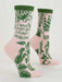 I Have A Bit Of A Plant Problem Crew Socks