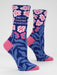 BLUQ Women's Crew Socks - Pretty F*cking Delightful