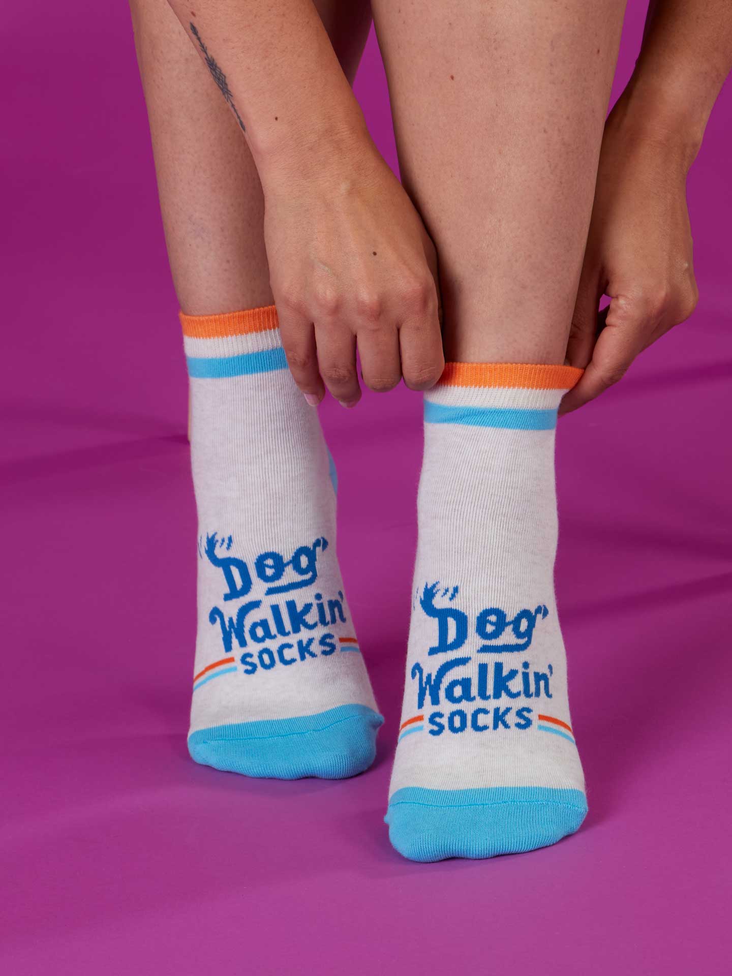 Dog Walkin' Ankle Socks