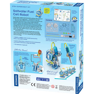 Salt Water Fuel Cell Robot
