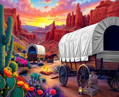 Santa Fe Trail 500 Piece Puzzle