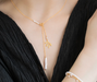 Holly Yashi Signature Lariat Necklace - Gold    