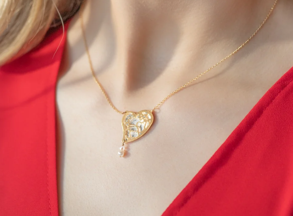 Holly Yashi Valena Necklace - Gold and Silver    