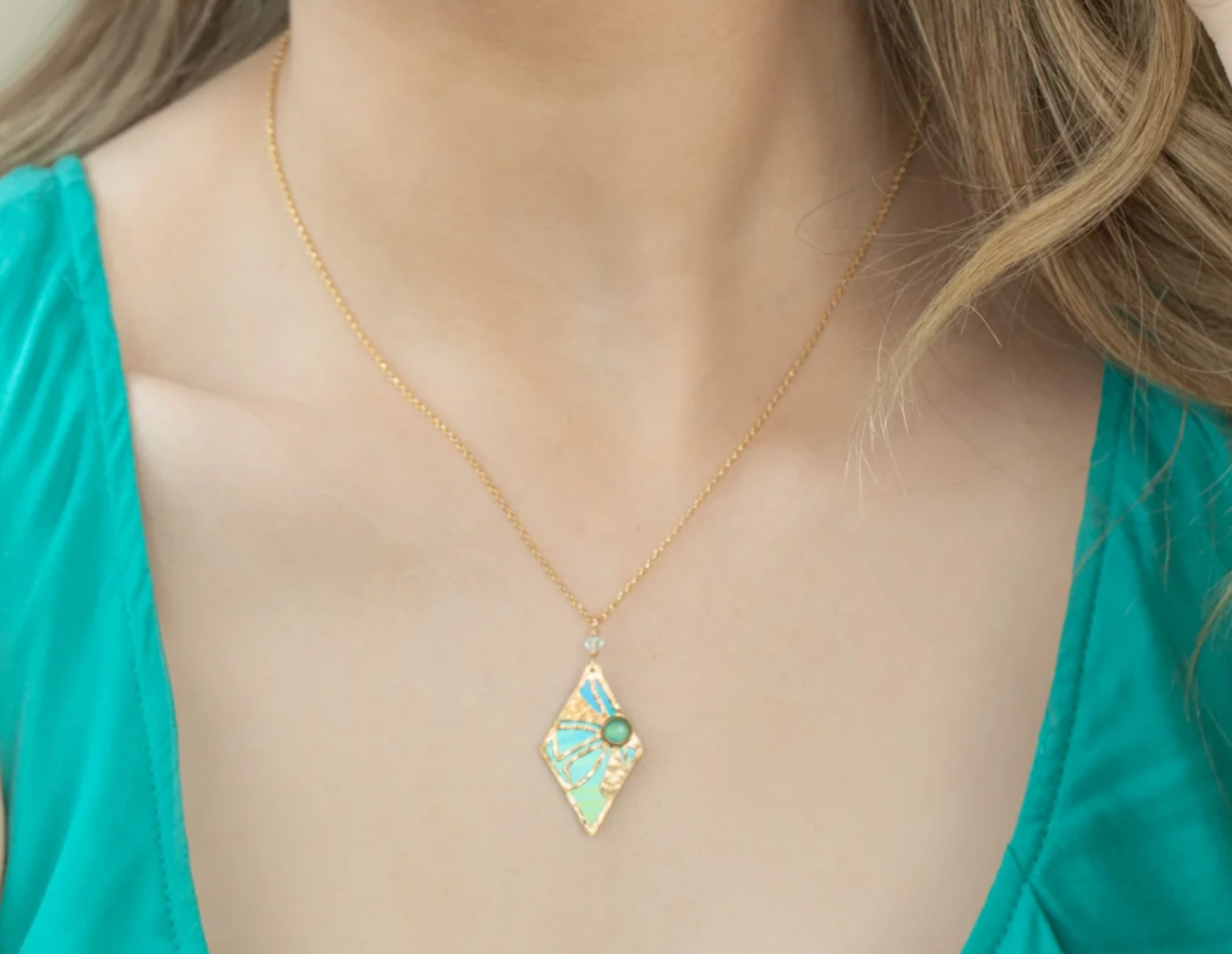 Holly Yashi Drew Necklace - Capri    