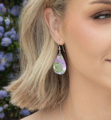 Holly Yashi Cynthia Earrings - Blooming Coral