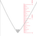Boma Sterling Silver Sabrina Heart Pendant Necklace