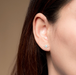 Boma Open Evil Eye with Turquoise Stud Earrings