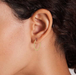 Boma 14K Gold Large Dot Hoops