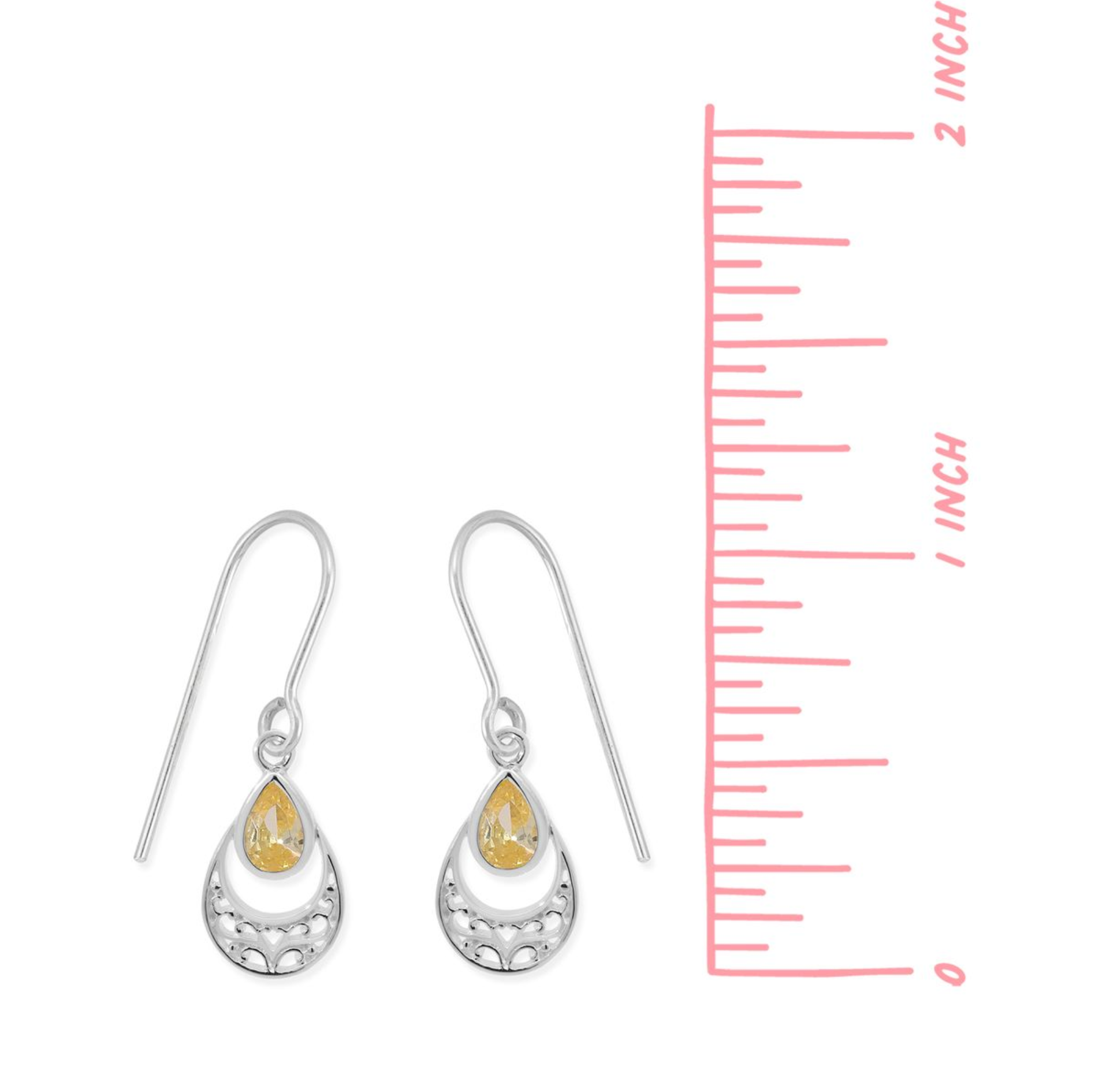 Boma Ornamental Light Amethyst Gemstone Earrings