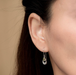 Boma Ornamental Peridot Gemstone Earrings