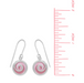Boma Moari Spiral Dangles with Mother of Pearl Earrings