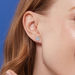 Boma Blue Flower Stud Earrings