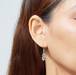 Boma Sterling Silver Leaf Dangle Earrings