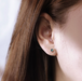 Boma Sterling Silver Round Abalone Stud Earrings