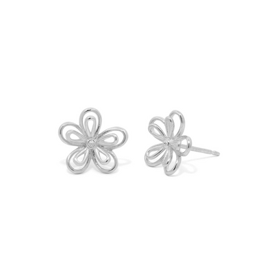 Boma Daisy Outline Stud Earrings