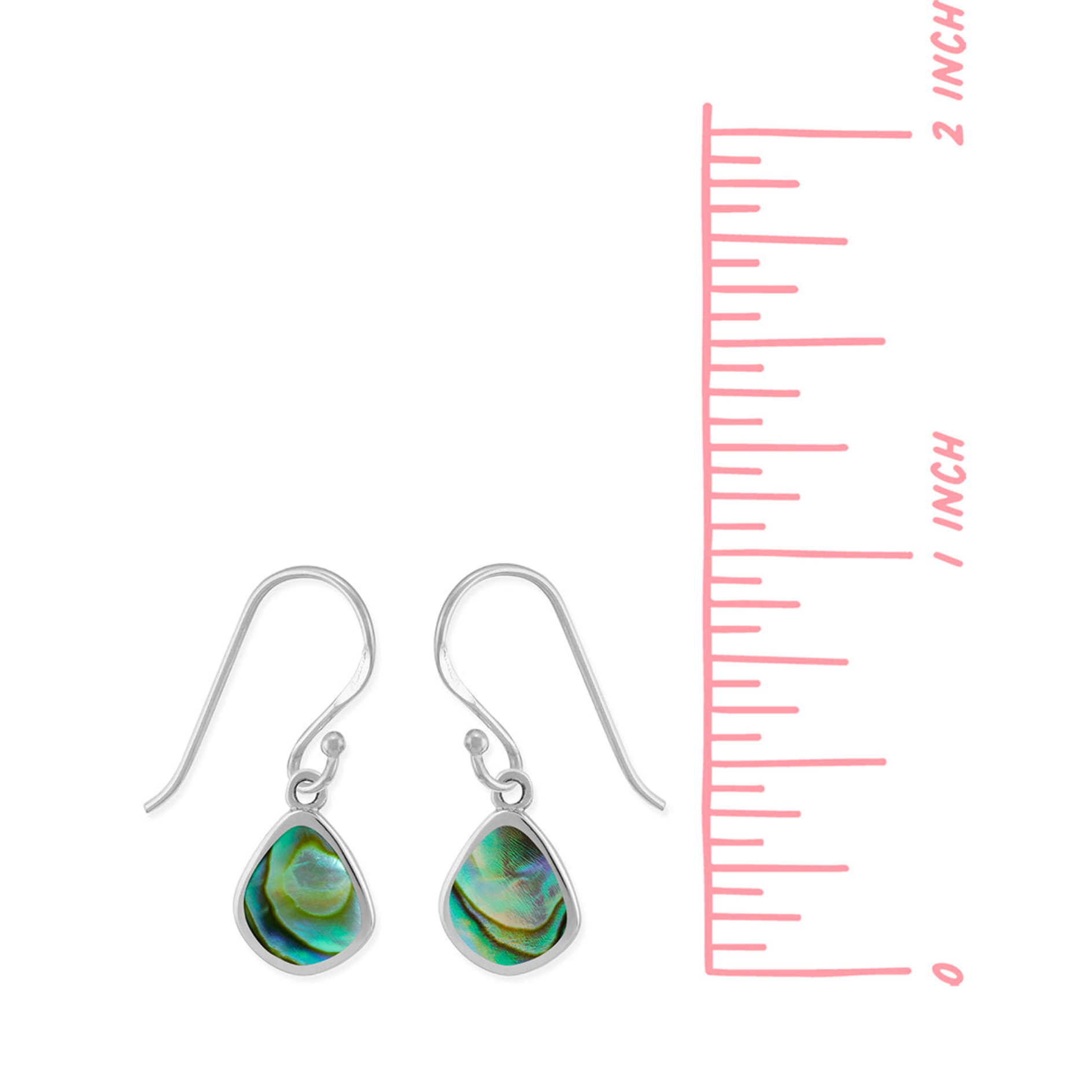 Boma Abalone Teardrop Earrings