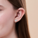Boma Ava Heart Studs