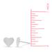 Boma Ava Heart Studs
