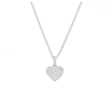 Boma Sterling Silver Ava Heart Necklace
