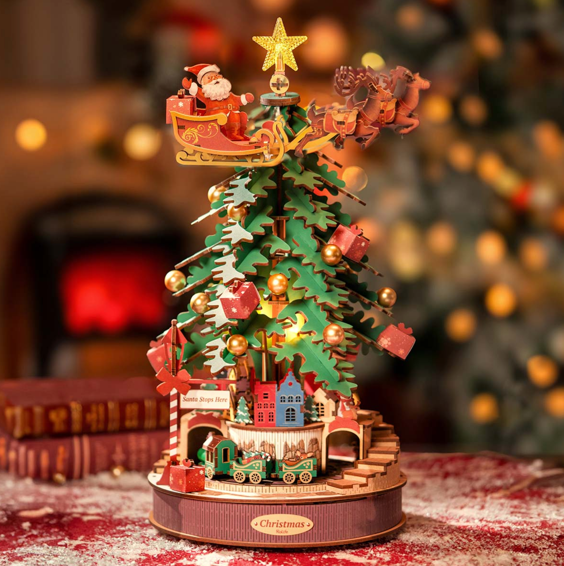 ROBOTIME Christmas Melody Tree Music Dreamer