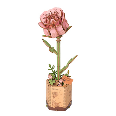 Robotime Pink Rose DIY Flower