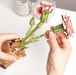 Robotime Pink Carnation Wooden Flower