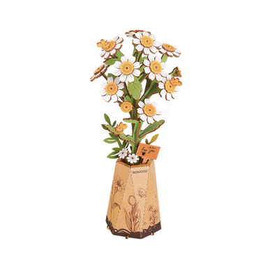 ROBOTIME DIY Wooden Flower - Chamomile