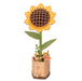 Robotime Sunflower Wooden Flower