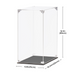 ROBOTIME DIY Book Nook Display Box - Dust Cover