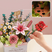 ROBOTIME Wooden Flower Basket DIY 3D Puzzle