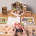 ROBOTIME Super Creator Fascinating Book Store DIY Miniature House Kit - Super Creator