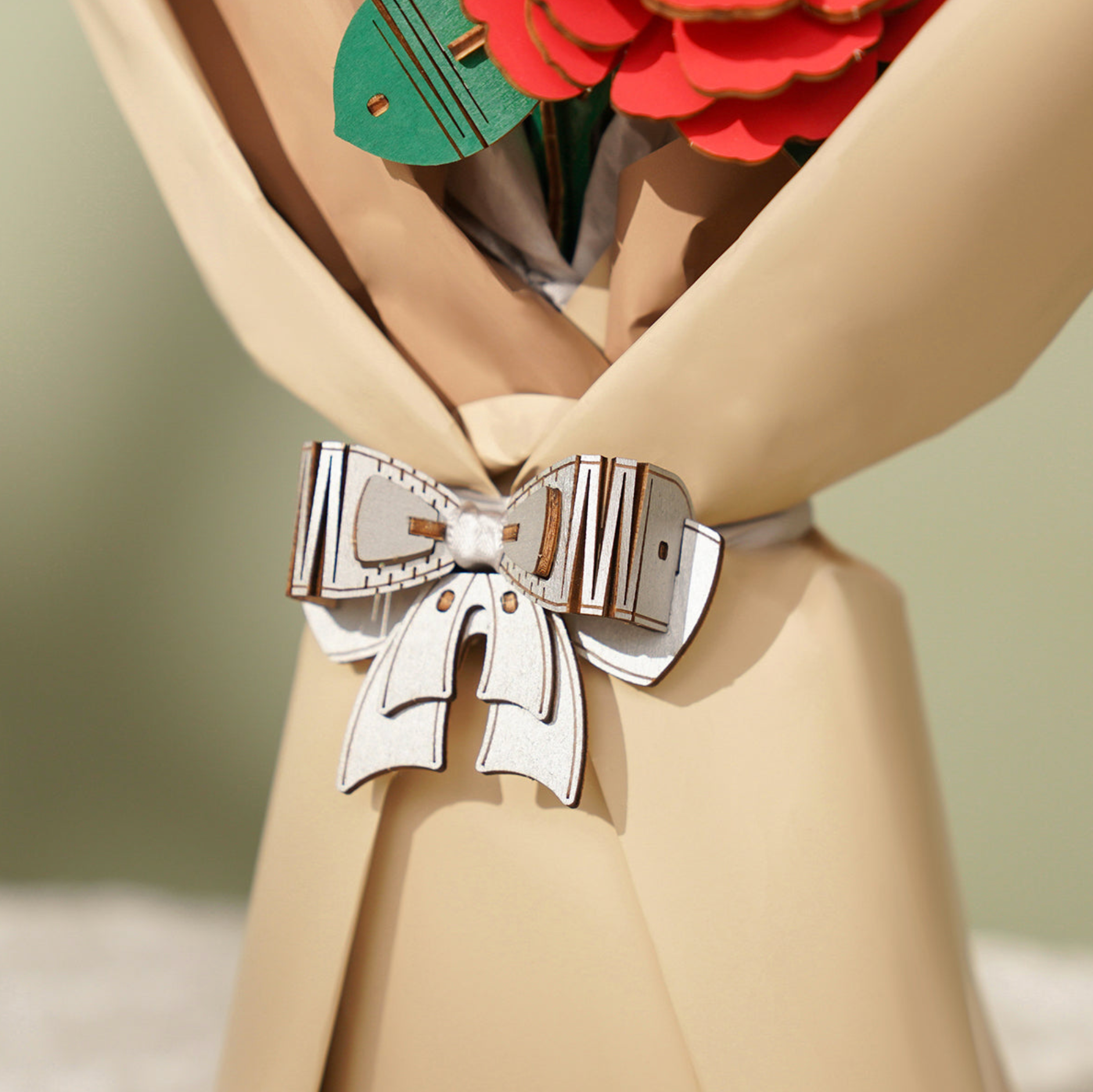 Robotime DIY Wooden Flower Bouquet
