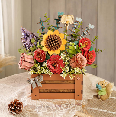 Robotime Wooden DIY Bloom Box