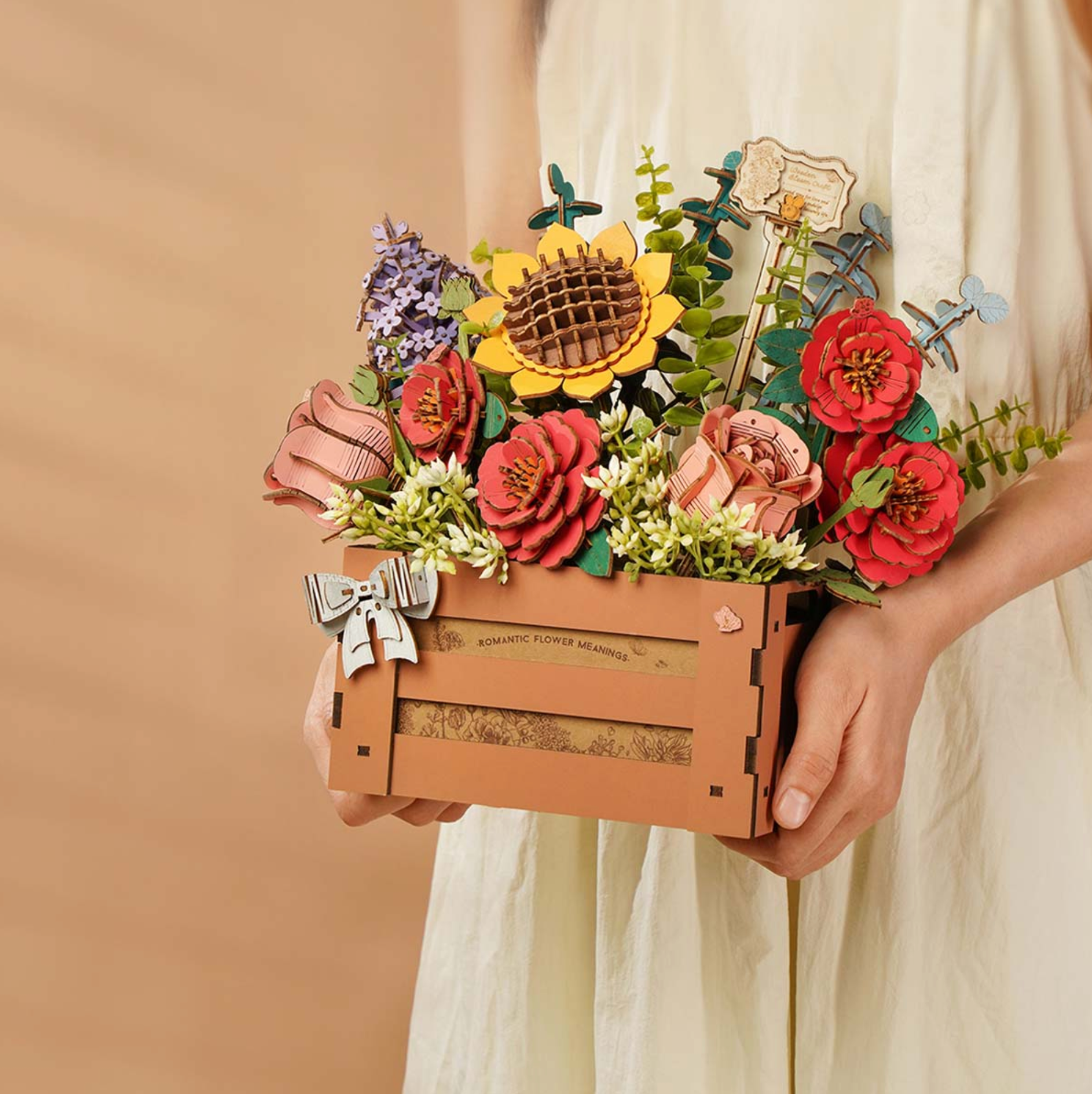 Robotime Wooden DIY Bloom Box