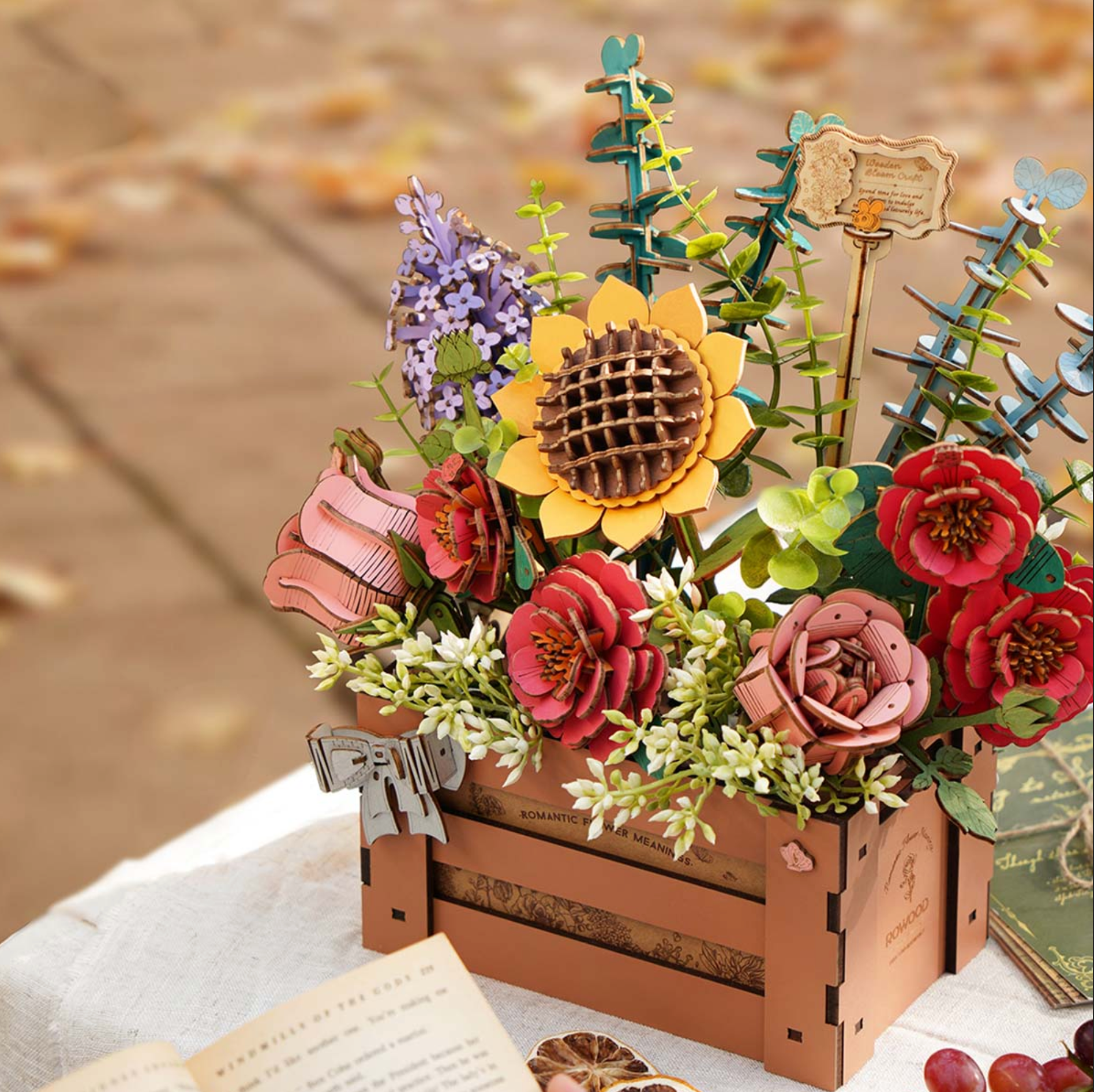 Robotime Wooden DIY Bloom Box