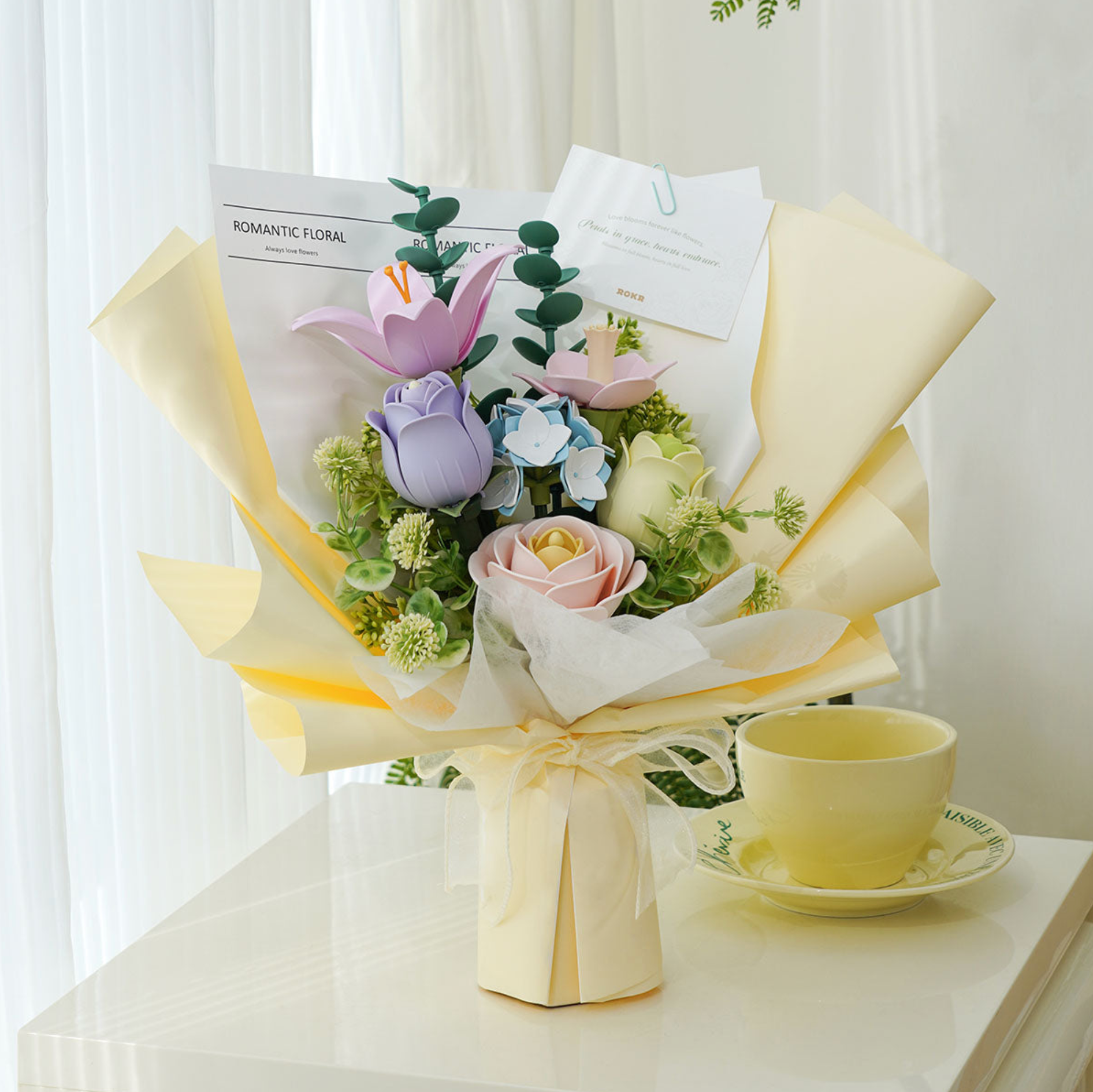 ROBOTIME Spring Time Bouquet DIY 3D Puzzle