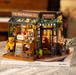 ROBOTIME Tipsy Restaurant DIY Miniature House