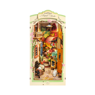 Robotime Floral Corner DIY Book Nook
